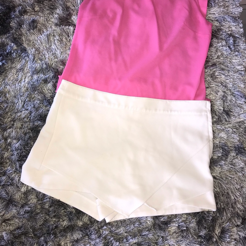 H&M Cute Off White Skirt